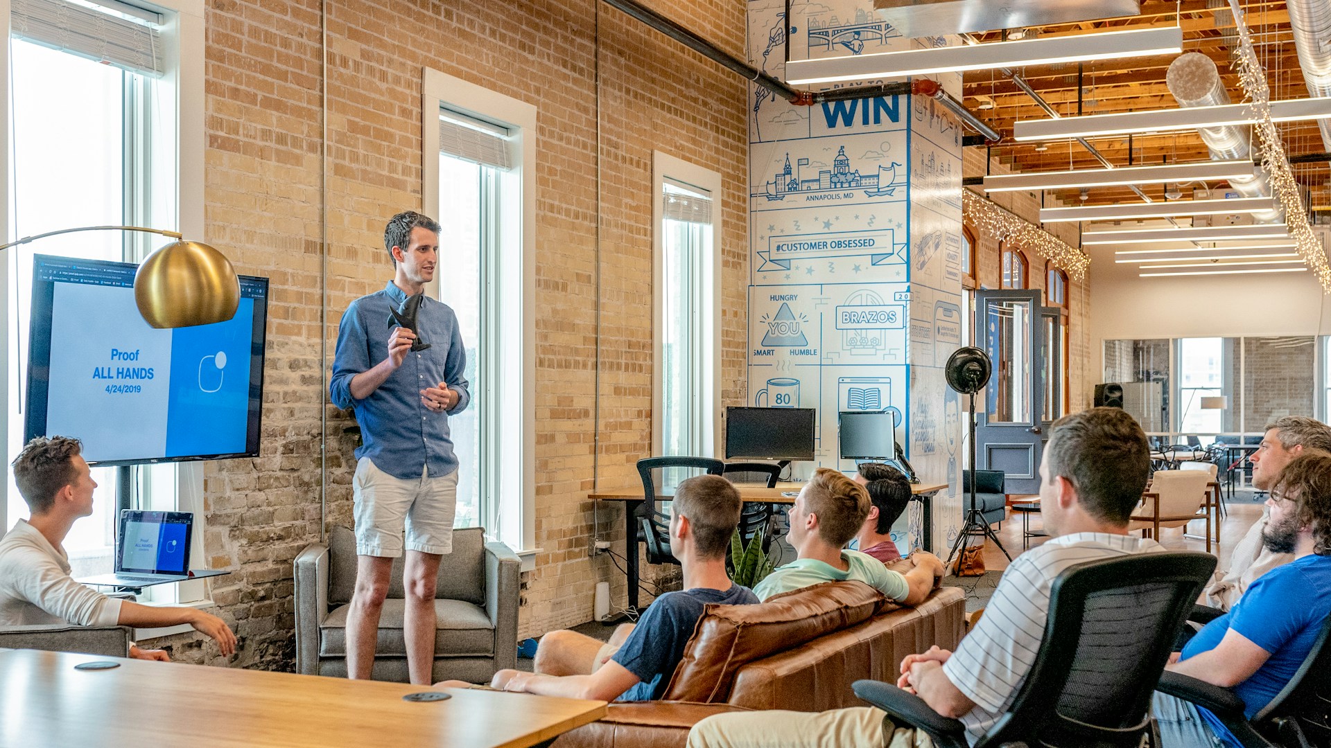 Brand strategy session at BrandShift studio on Tras Street